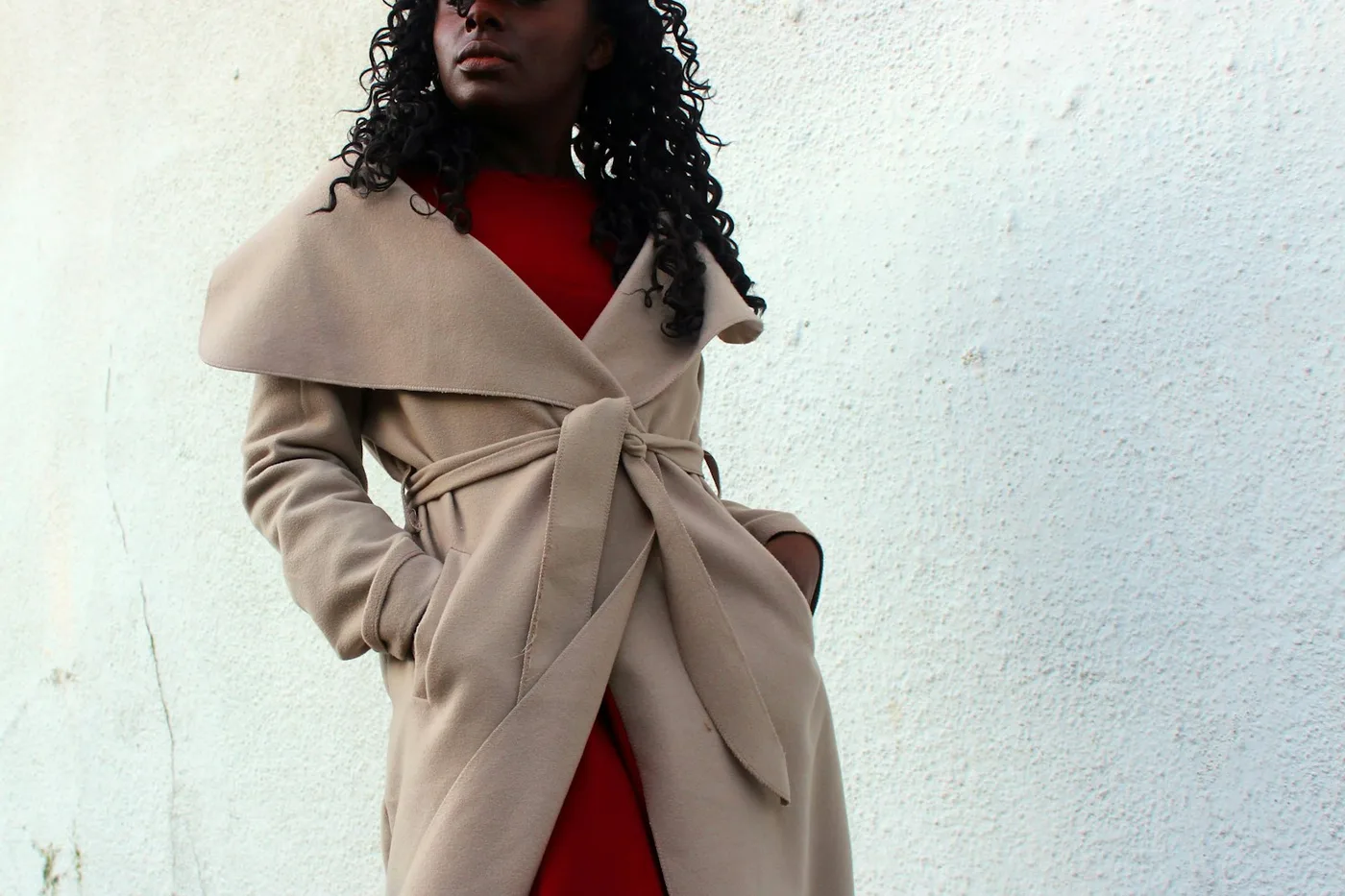 Long Alpaca & Wool Coat