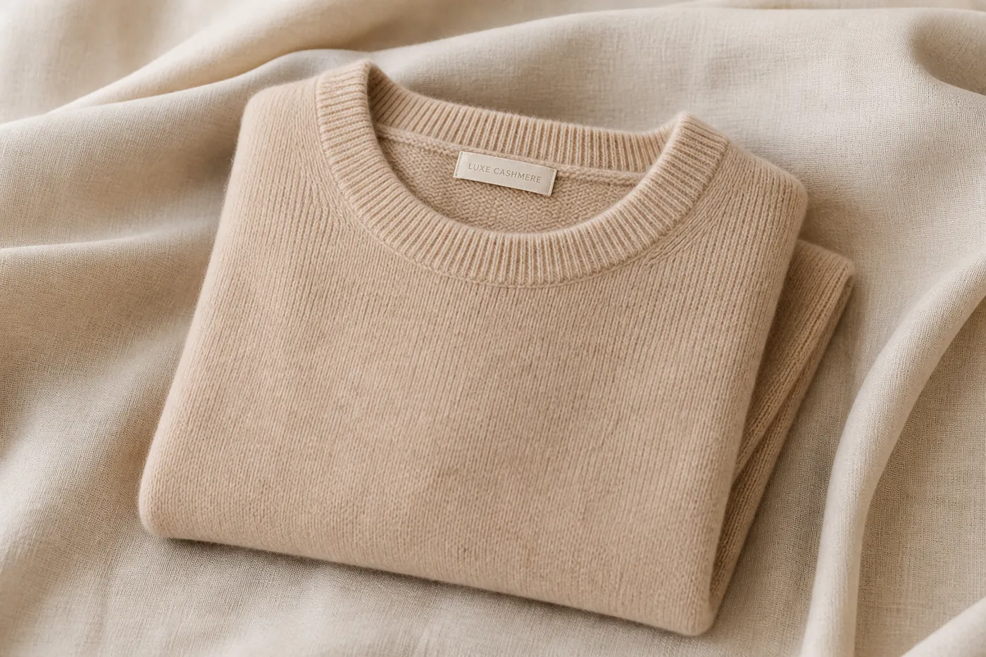 Cashmere Crew Neck Jumper — Essential